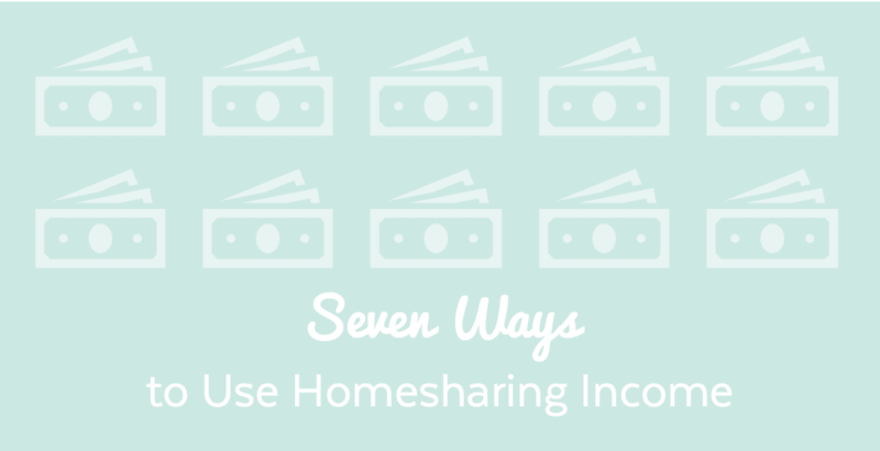 Seven ways homesharing income