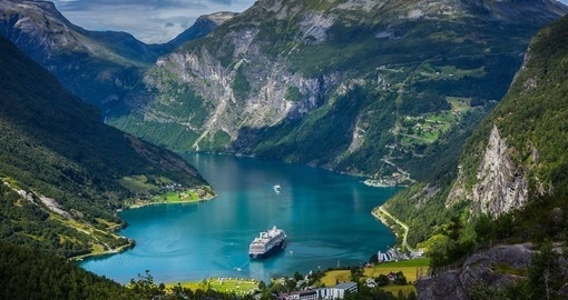 How to see norwegian fjords